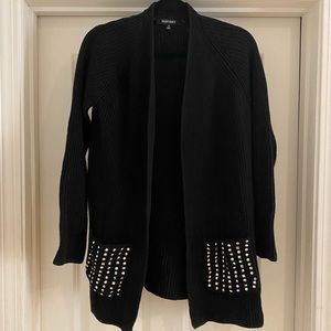 Black Knit Cardigan